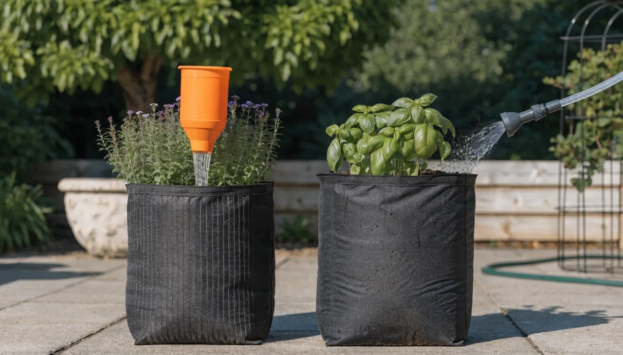 Grow Bag Watering Techniques