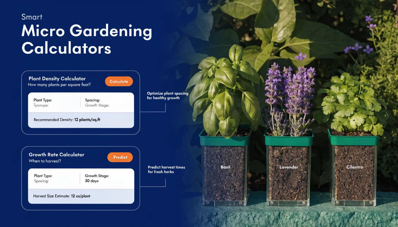 Smart Micro Gardening Calculators