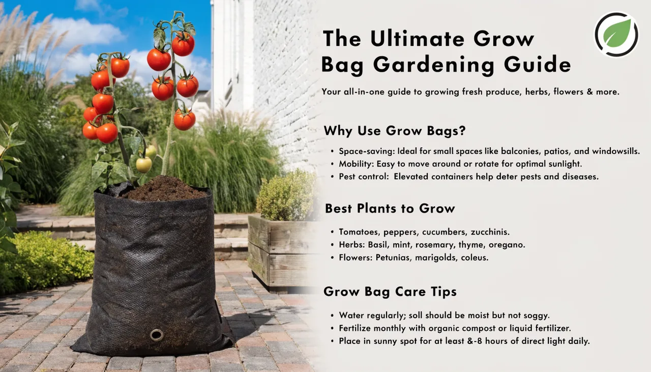 The Ultimate Grow Bag Gardening Guide